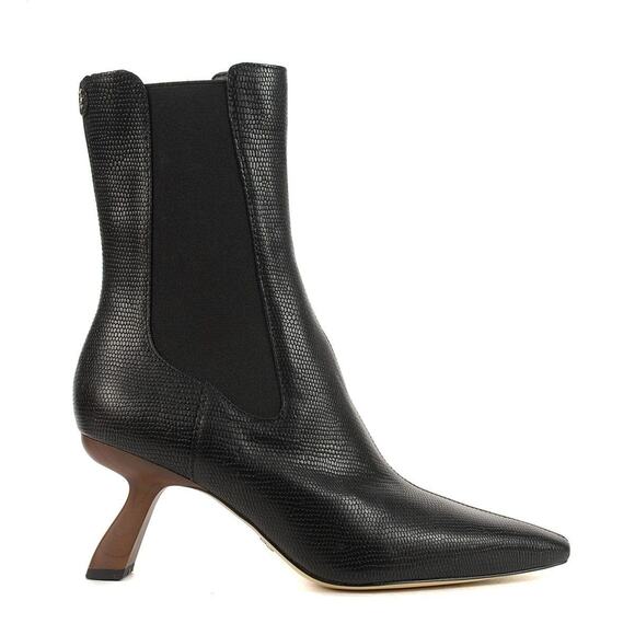 Sam Edelman Sammie Leather Pointed Toe Pull On Ankle Boots 6.5 - Picture 1 of 9